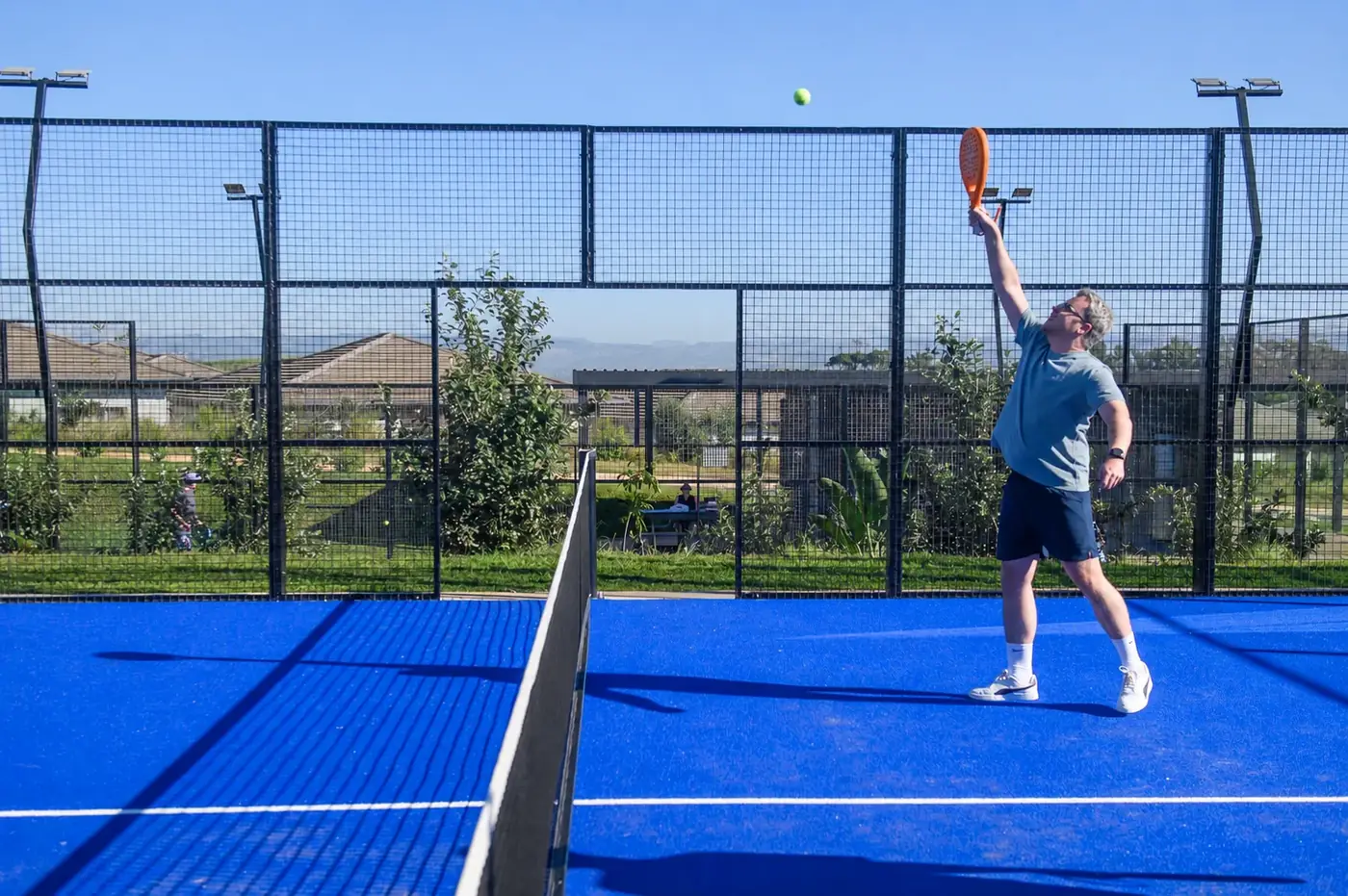 Padel court at the Salta Sports Centre