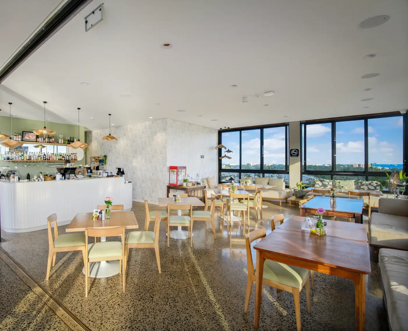The Press Club restaurant at the Salta clubhouse