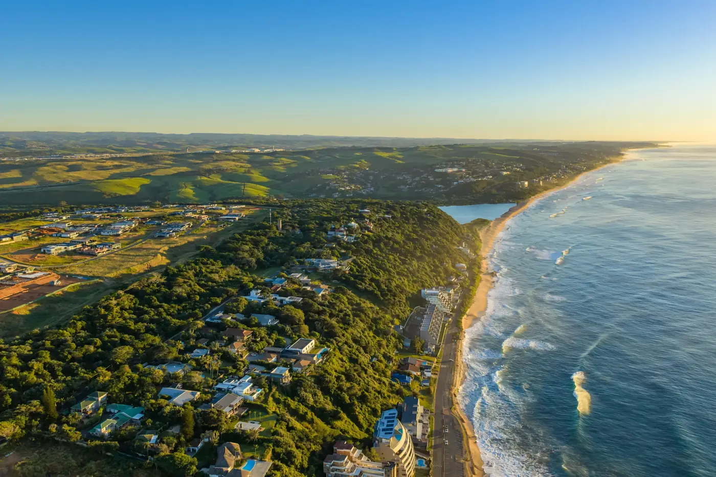 The Umdloti coastline